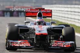 Jenson Button (GBR) McLaren MP4/27. 12.10.2012. Formula 1 World Championship, Rd 16, Korean Grand Prix, Yeongam, South Korea, Practice Day.