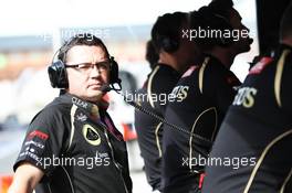 Eric Boullier (FRA) Lotus F1 Team Principal. 12.10.2012. Formula 1 World Championship, Rd 16, Korean Grand Prix, Yeongam, South Korea, Practice Day.