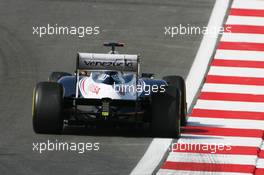 Pastor Maldonado (VEN) Williams FW34. 12.10.2012. Formula 1 World Championship, Rd 16, Korean Grand Prix, Yeongam, South Korea, Practice Day.