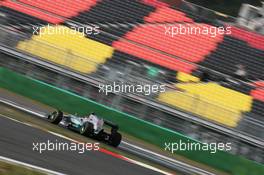 Michael Schumacher (GER) Mercedes AMG F1 W03. 12.10.2012. Formula 1 World Championship, Rd 16, Korean Grand Prix, Yeongam, South Korea, Practice Day.