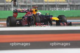 Sebastian Vettel (GER) Red Bull Racing RB8. 12.10.2012. Formula 1 World Championship, Rd 16, Korean Grand Prix, Yeongam, South Korea, Practice Day.