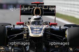 Kimi Raikkonen (FIN) Lotus F1 E20. 12.10.2012. Formula 1 World Championship, Rd 16, Korean Grand Prix, Yeongam, South Korea, Practice Day.