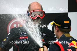 Adrian Newey (GBR), Red Bull Racing technical director 14.10.2012. Formula 1 World Championship, Rd 16, Korean Grand Prix, Yeongam, Korea, Race Day