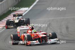 Felipe Massa (BRA) Ferrari F2012. 14.10.2012. Formula 1 World Championship, Rd 16, Korean Grand Prix, Yeongam, South Korea, Race Day.