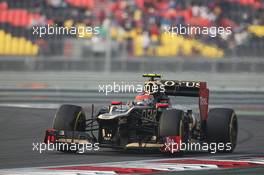 Romain Grosjean (FRA) Lotus F1 E20. 14.10.2012. Formula 1 World Championship, Rd 16, Korean Grand Prix, Yeongam, South Korea, Race Day.