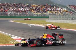 Mark Webber (AUS) Red Bull Racing RB8. 14.10.2012. Formula 1 World Championship, Rd 16, Korean Grand Prix, Yeongam, South Korea, Race Day.