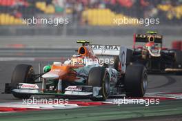 Nico Hulkenberg (GER) Sahara Force India F1 VJM05. 14.10.2012. Formula 1 World Championship, Rd 16, Korean Grand Prix, Yeongam, South Korea, Race Day.