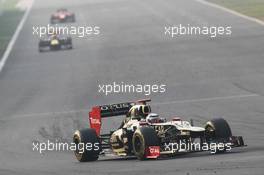 Kimi Raikkonen (FIN) Lotus F1 E20. 14.10.2012. Formula 1 World Championship, Rd 16, Korean Grand Prix, Yeongam, South Korea, Race Day.