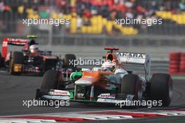 Paul di Resta (GBR) Sahara Force India VJM05. 14.10.2012. Formula 1 World Championship, Rd 16, Korean Grand Prix, Yeongam, South Korea, Race Day.