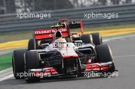 Lewis Hamilton (GBR) McLaren MP4/27. 14.10.2012. Formula 1 World Championship, Rd 16, Korean Grand Prix, Yeongam, South Korea, Race Day.