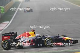Sebastian Vettel (GER) Red Bull Racing RB8. 14.10.2012. Formula 1 World Championship, Rd 16, Korean Grand Prix, Yeongam, South Korea, Race Day.