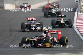 Jean-Eric Vergne (FRA), Scuderia Toro Rosso   14.10.2012. Formula 1 World Championship, Rd 16, Korean Grand Prix, Yeongam, Korea, Race Day