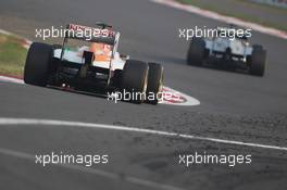 Paul di Resta (GBR) Sahara Force India VJM05. 14.10.2012. Formula 1 World Championship, Rd 16, Korean Grand Prix, Yeongam, South Korea, Race Day.