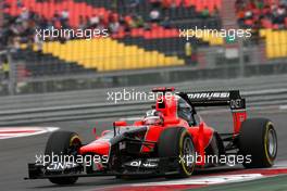 Timo Glock (GER), Marussia F1 Team  13.10.2012. Formula 1 World Championship, Rd 16, Korean Grand Prix, Yeongam, Korea, Qualifying Day