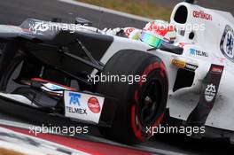 Sergio Perez (MEX) Sauber C31. 13.10.2012. Formula 1 World Championship, Rd 16, Korean Grand Prix, Yeongam, South Korea, Qualifying Day.