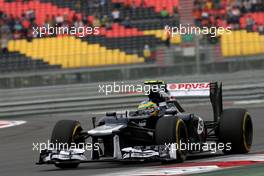 Bruno Senna (BRE), Williams F1 Team  13.10.2012. Formula 1 World Championship, Rd 16, Korean Grand Prix, Yeongam, Korea, Qualifying Day