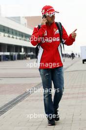 Felipe Massa (BRA) Ferrari. 13.10.2012. Formula 1 World Championship, Rd 16, Korean Grand Prix, Yeongam, South Korea, Qualifying Day.