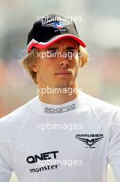 Charles Pic (FRA) Marussia F1 Team. 13.10.2012. Formula 1 World Championship, Rd 16, Korean Grand Prix, Yeongam, South Korea, Qualifying Day.