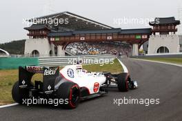 Kamui Kobayashi (JPN) Sauber C31. 13.10.2012. Formula 1 World Championship, Rd 16, Korean Grand Prix, Yeongam, South Korea, Qualifying Day.