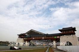 Kamui Kobayashi (JPN) Sauber C31. 13.10.2012. Formula 1 World Championship, Rd 16, Korean Grand Prix, Yeongam, South Korea, Qualifying Day.