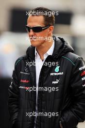 Michael Schumacher (GER) Mercedes AMG F1. 13.10.2012. Formula 1 World Championship, Rd 16, Korean Grand Prix, Yeongam, South Korea, Qualifying Day.