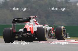 Timo Glock (GER) Marussia F1 Team MR01. 13.10.2012. Formula 1 World Championship, Rd 16, Korean Grand Prix, Yeongam, South Korea, Qualifying Day.