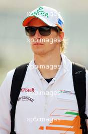 Nico Hulkenberg (GER) Sahara Force India F1. 13.10.2012. Formula 1 World Championship, Rd 16, Korean Grand Prix, Yeongam, South Korea, Qualifying Day.