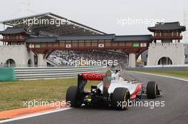Lewis Hamilton (GBR) McLaren MP4/27. 13.10.2012. Formula 1 World Championship, Rd 16, Korean Grand Prix, Yeongam, South Korea, Qualifying Day.
