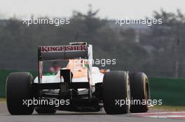 Nico Hulkenberg (GER) Sahara Force India F1 VJM05. 13.10.2012. Formula 1 World Championship, Rd 16, Korean Grand Prix, Yeongam, South Korea, Qualifying Day.