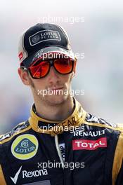 Romain Grosjean (FRA) Lotus F1 Team. 13.10.2012. Formula 1 World Championship, Rd 16, Korean Grand Prix, Yeongam, South Korea, Qualifying Day.