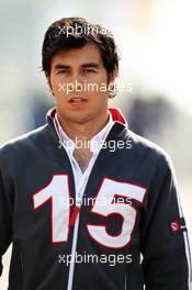 Sergio Perez (MEX) Sauber. 13.10.2012. Formula 1 World Championship, Rd 16, Korean Grand Prix, Yeongam, South Korea, Qualifying Day.