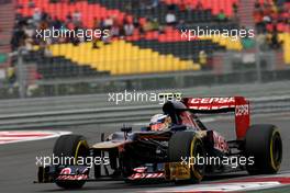 Jean-Eric Vergne (FRA), Scuderia Toro Rosso   13.10.2012. Formula 1 World Championship, Rd 16, Korean Grand Prix, Yeongam, Korea, Qualifying Day
