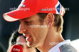 Jenson Button (GBR) McLaren. 11.10.2012. Formula 1 World Championship, Rd 16, Korean Grand Prix, Yeongam, South Korea, Preparation Day.