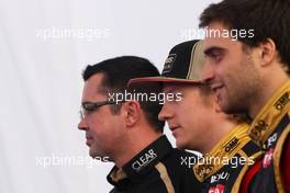 06.02.2012 Jerez, Spain,  Kimi Raikkonen (FIN), Team Lotus Renault GP  - Lotus F1 Team E20 Launch