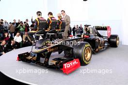 06.02.2012 Jerez, Spain,   - Lotus F1 Team E20 Launch