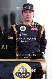 06.02.2012 Jerez, Spain,  Kimi Raikkonen, Lotus Renault F1 Team  - Lotus F1 Team E20 Launch
