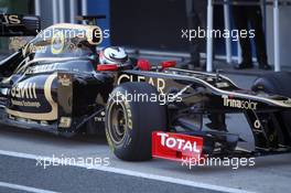 06.02.2012 Jerez, Spain,  Kimi Raikkonen, Lotus Renault F1 Team  - Lotus F1 Team E20 Launch