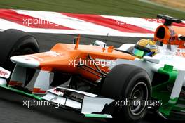 Luiz Razia (BRA), Sahara Force India F1 Team  11.09.2012. Formula One Young Drivers Test, Day 1, Magny-Cours, France.