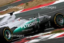 Sam Bird (GBR), test driver, Mercedes AMG F1  12.09.2012. Formula One Young Drivers Test, Day 2, Magny-Cours, France.