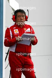Hirohide Hamashima (JPN), Scuderia Ferrari  12.09.2012. Formula One Young Drivers Test, Day 2, Magny-Cours, France.