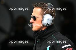Michael Schumacher (GER), Mercedes GP  12.09.2012. Formula One Young Drivers Test, Day 2, Magny-Cours, France.