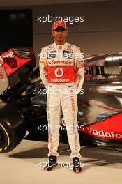 01.02.2012 Woking, England,  Lewis Hamilton (GBR), McLaren Mercedes - Vodafone McLaren Mercedes MP4-27 launch, McLaren Technology Centre