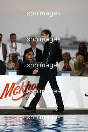 Vitaly Petrov (RUS) Caterham at the Amber Lounge Fashion Show. 25.05.2012. Formula 1 World Championship, Rd 6, Monaco Grand Prix, Monte Carlo, Monaco, Friday