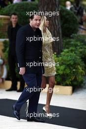 Jamie Stunt (GBR) with his girlfriend Tamara Ecclestone (GBR) at the Amber Lounge Fashion Show. 25.05.2012. Formula 1 World Championship, Rd 6, Monaco Grand Prix, Monte Carlo, Monaco, Friday