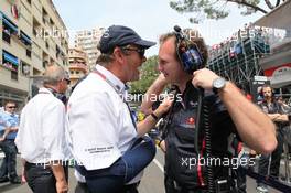 Nigel Mansell and Christian Horner (GBR) Red Bull Racing Team Principal  27.05.2012. Formula 1 World Championship, Rd 6, Monaco Grand Prix, Monte Carlo, Monaco, Sunday