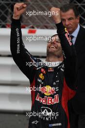 1st place Mark Webber (AUS), Red Bull Racing  27.05.2012. Formula 1 World Championship, Rd 6, Monaco Grand Prix, Monte Carlo, Monaco, Sunday