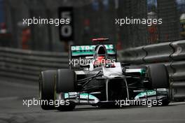 Michael Schumacher (GER), Mercedes GP  27.05.2012. Formula 1 World Championship, Rd 6, Monaco Grand Prix, Monte Carlo, Monaco, Sunday