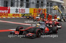 Lewis Hamilton (GBR), McLaren Mercedes  27.05.2012. Formula 1 World Championship, Rd 6, Monaco Grand Prix, Monte Carlo, Monaco, Sunday