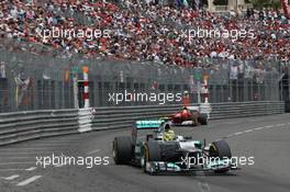 Nico Rosberg (GER), Mercedes AMG Petronas  27.05.2012. Formula 1 World Championship, Rd 6, Monaco Grand Prix, Monte Carlo, Monaco, Sunday