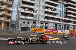 Kimi Raikkonen, Lotus Renault F1 Team  27.05.2012. Formula 1 World Championship, Rd 6, Monaco Grand Prix, Monte Carlo, Monaco, Sunday